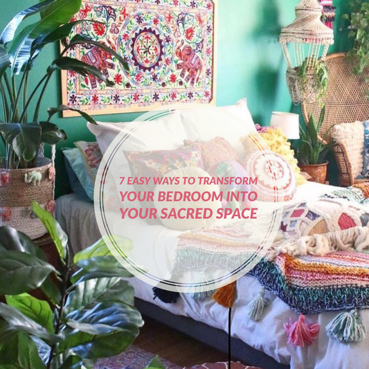 DIY: 7 Easy Ways To Transform Your Bedroom Into Your Sacred Space