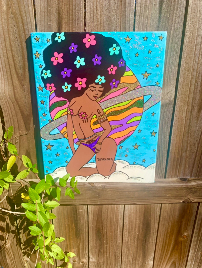 Saturn Bae (16x20")
