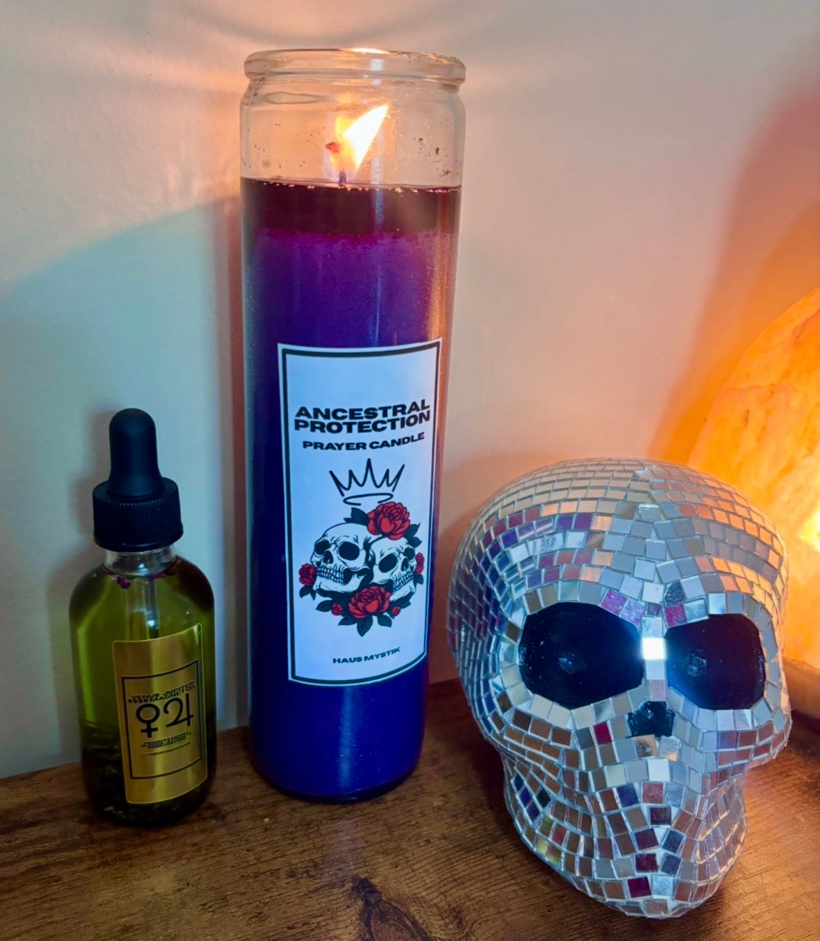 Ancestral Protection Prayer Candle