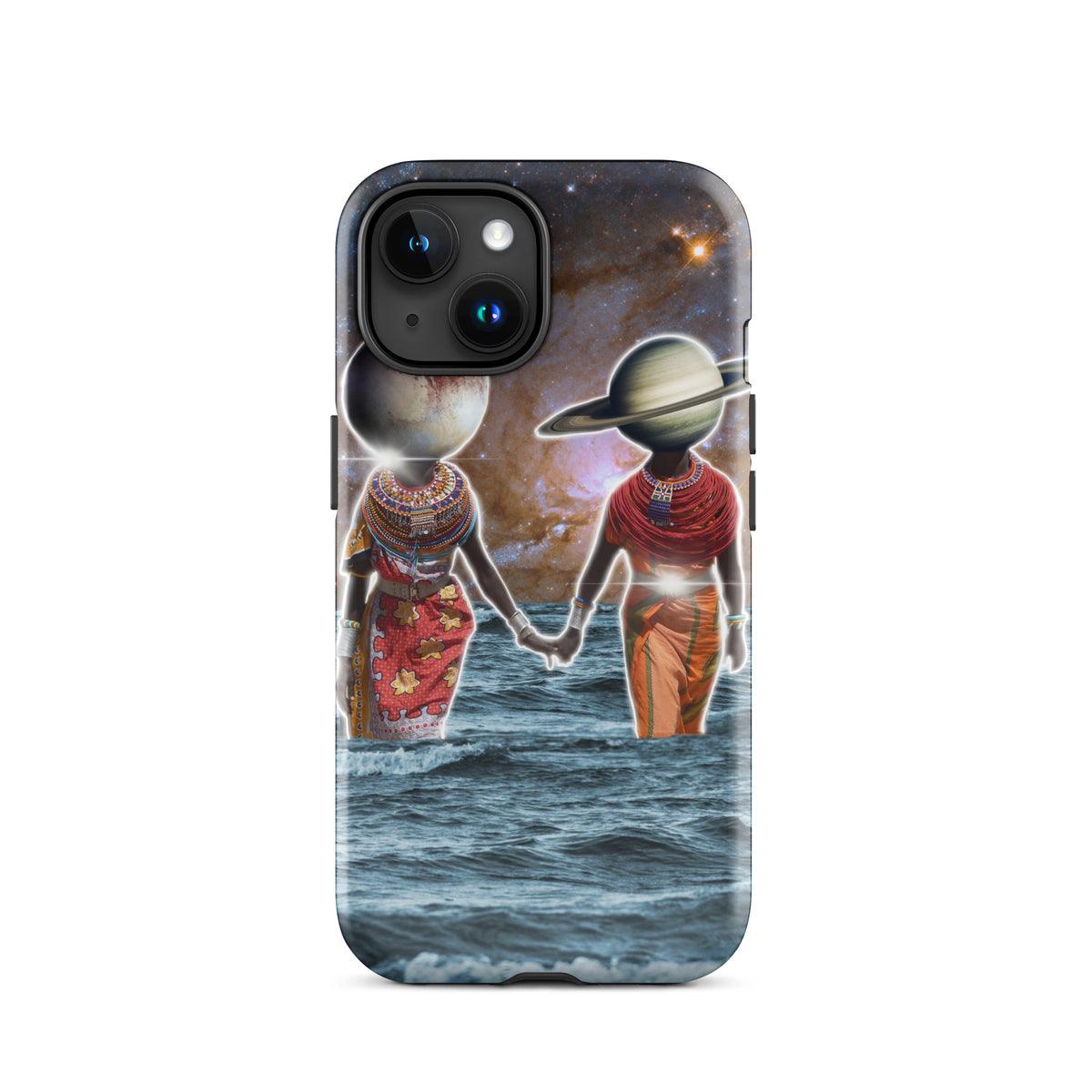 "Saturn Conjunct Pluto" iPhone Case
