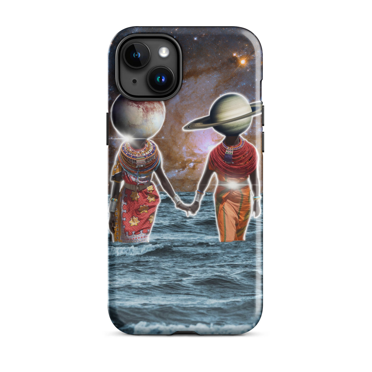 "Saturn Conjunct Pluto" iPhone Case