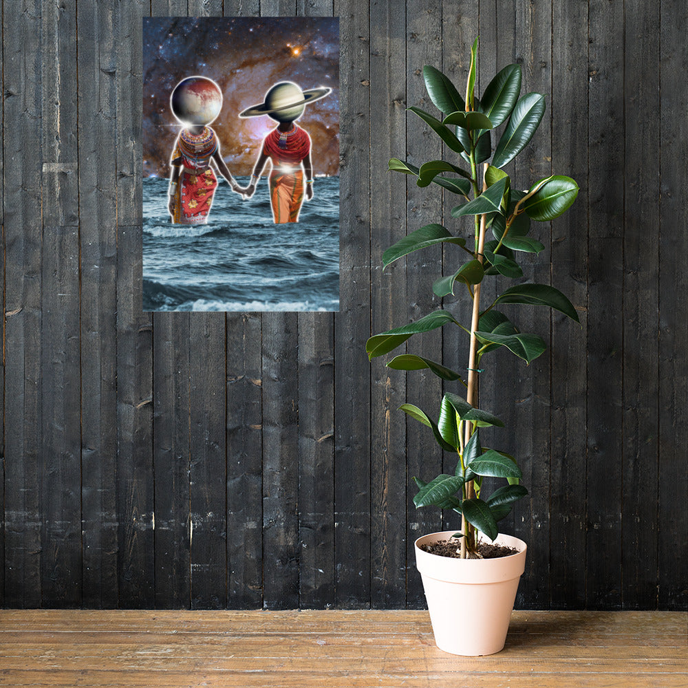 Pluto Conjunct Saturn (Art Print)