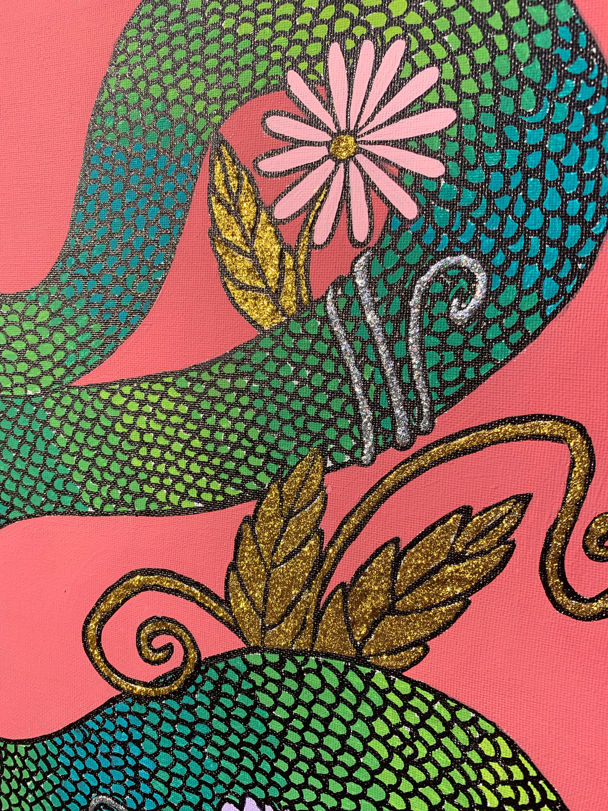 Transformation in Bloom (18x24”)