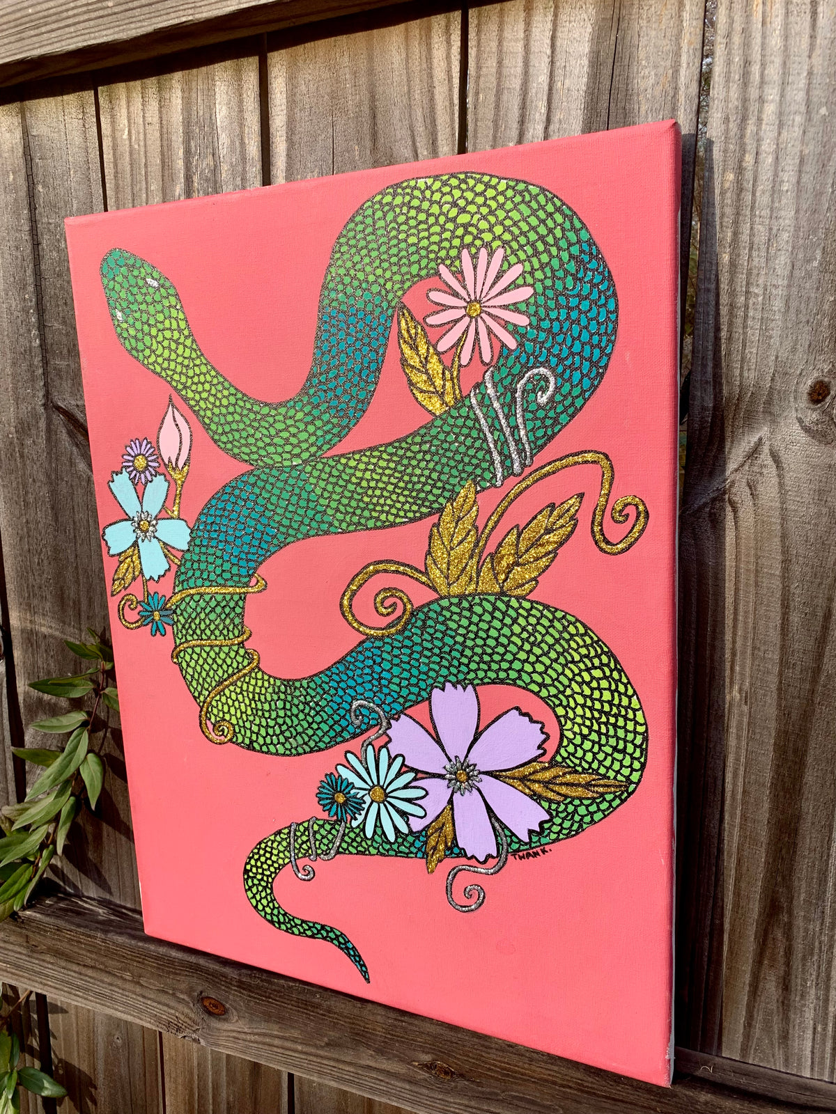Transformation in Bloom (18x24”)